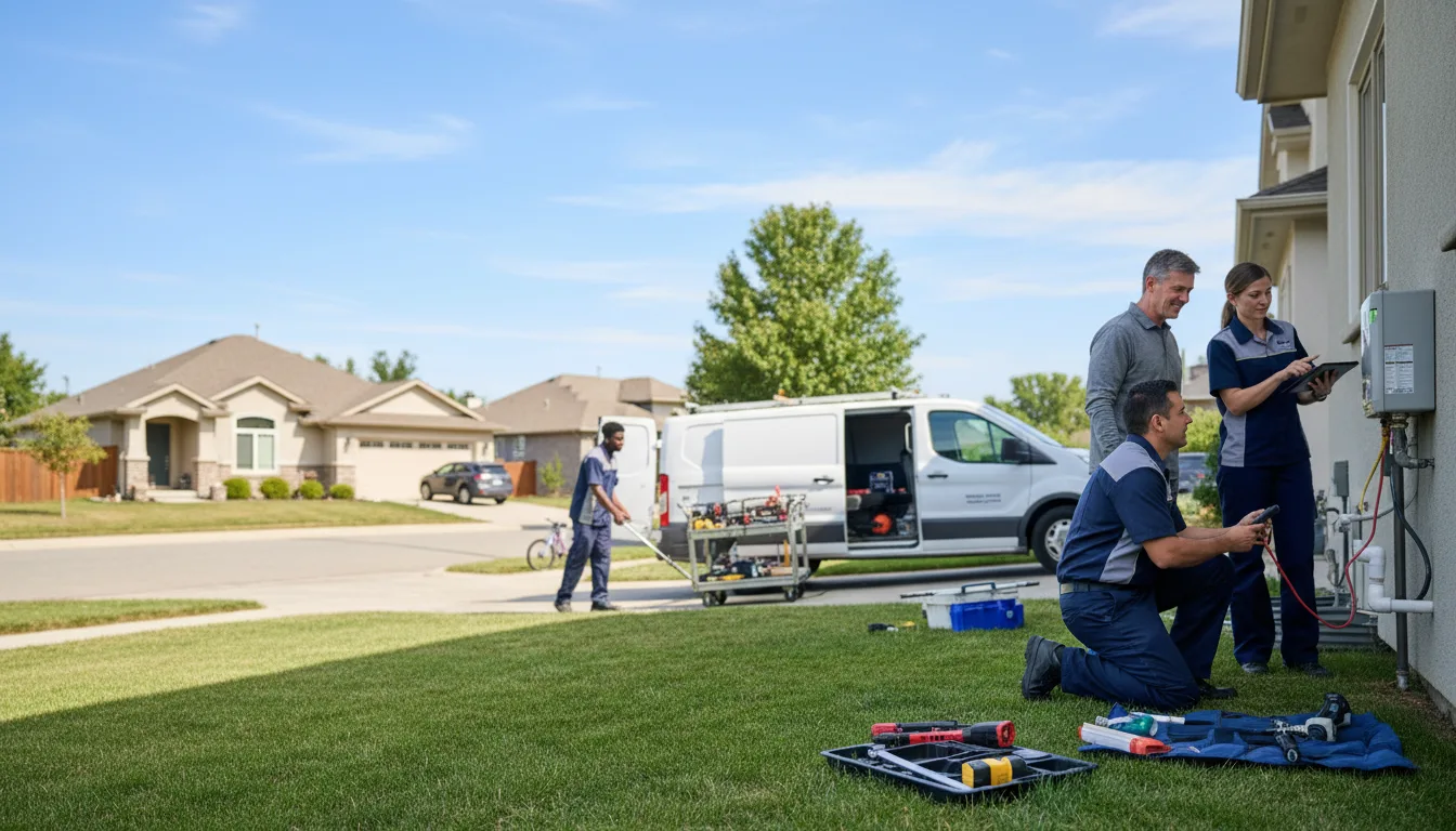 Tankless water heater service in Ringold, OK